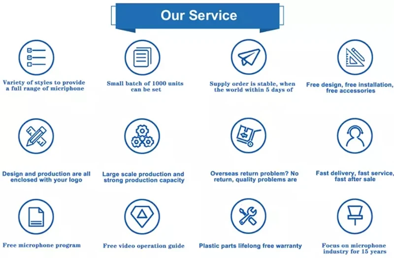 our service