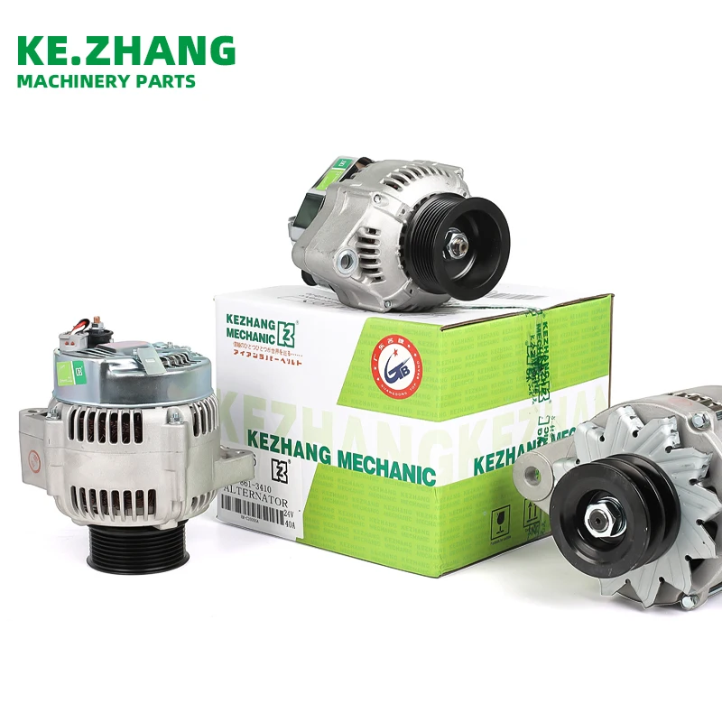 Kezhang Mechanic Excavator Alternator Generator Starter Motor Assy