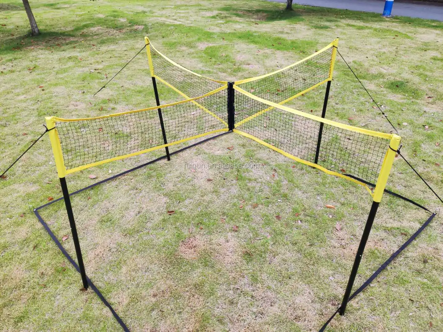 Four Person Square Volleyball Net Buy Volleyball Net,Beach Volleyball