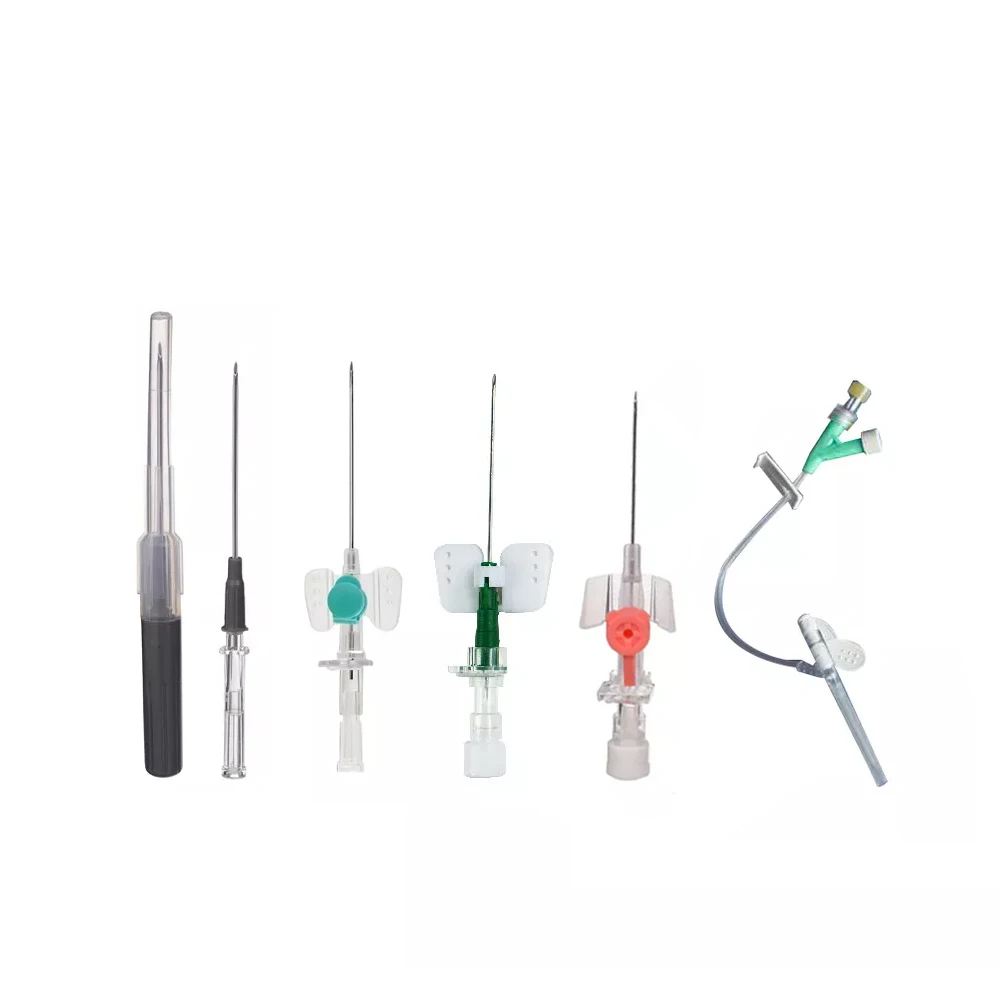 product mdt high quality iv cannula catheter with injection port and wing different type medicos sonda-94