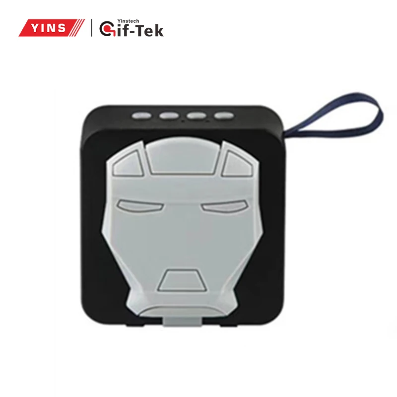 2020 Outdoor portable colorful led speakers wholesale waterproof Wireless stereo bluetooth Speaker Outdoor With LED Light - ANKUX.COM