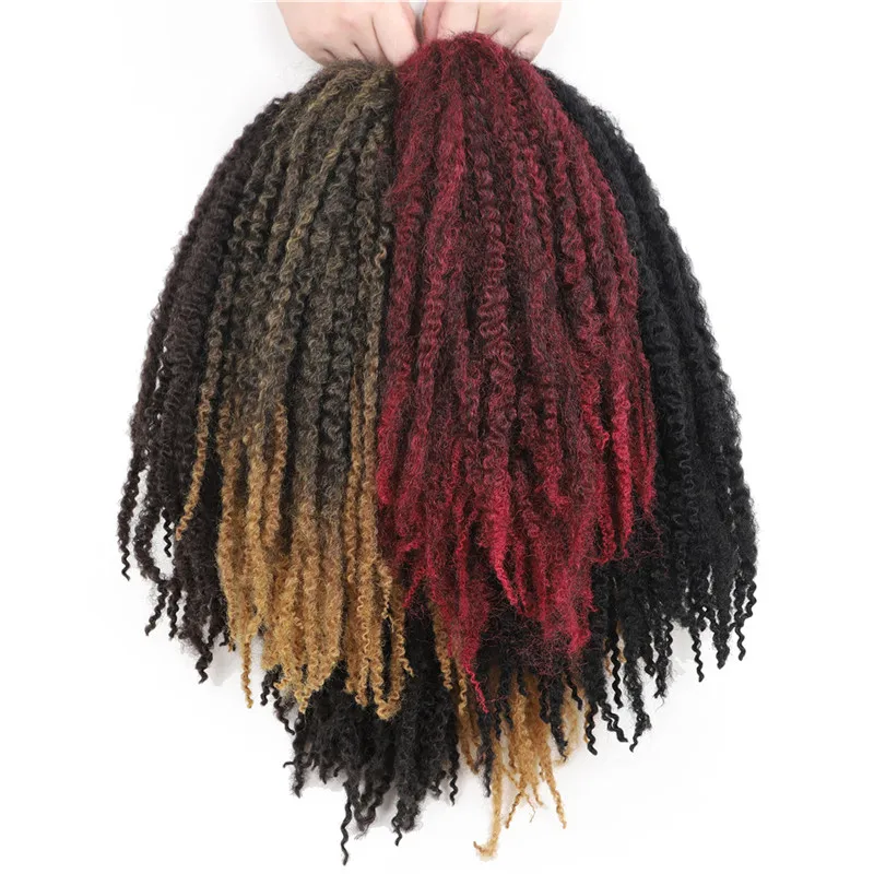 Ombre Marley Twist Hair Soft Synthetic Crochet Braids Hair Extensions Bulk Synthetic Braiding Hair Afro Kinky Marley Braids Buy Ombre Marley Twist Hair Soft Synthetic Crochet Braids Hair Extensions Bulk Synthetic