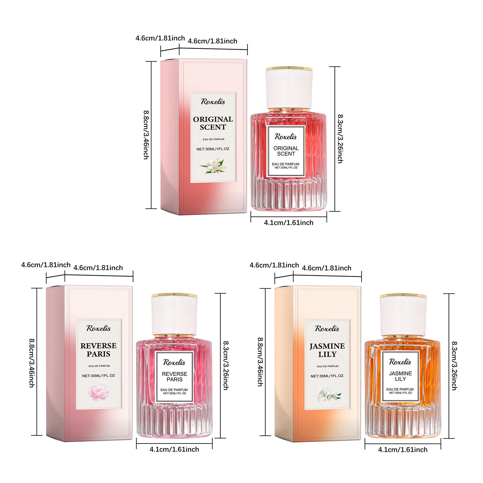 Women's Elegant Fragrance Wrist Ear Neck Parfum Oil Natural Long-Lasting Pheromone Perfume for Female Charm