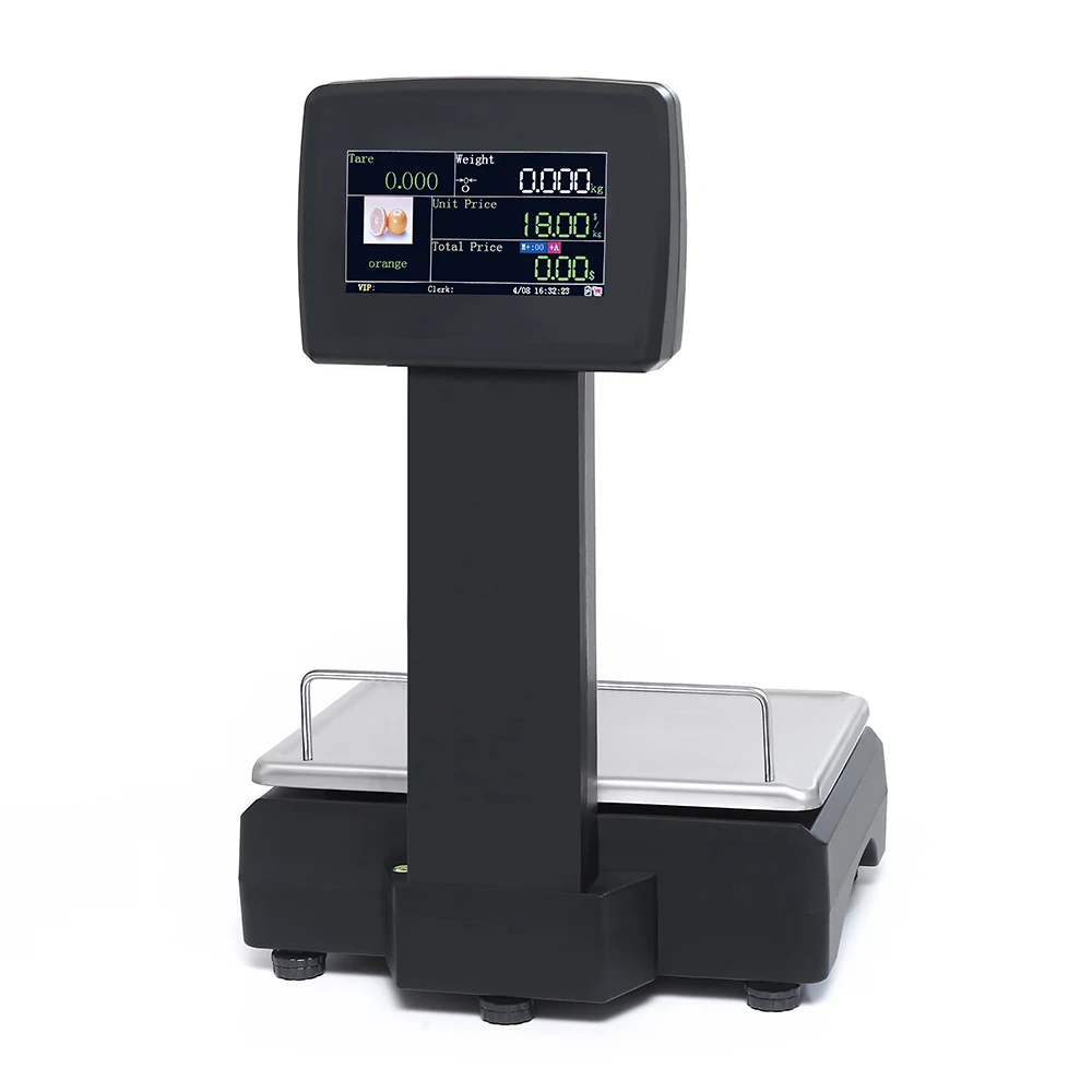 Scale ai digital printing scale weighting scale with receipt printing supplier