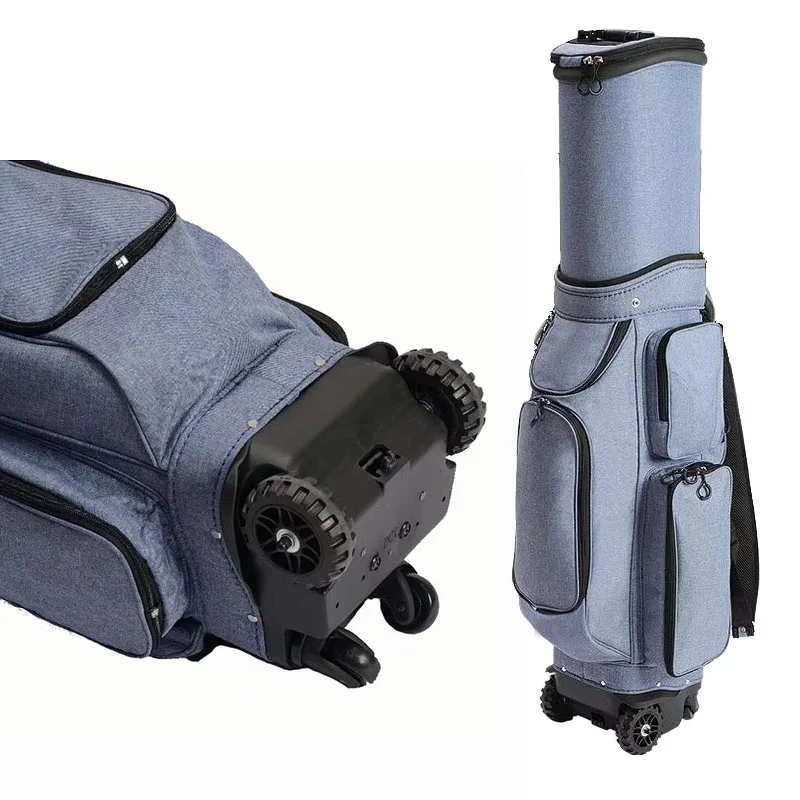 Professional Manufacturer Sale Nylon Golf Bag Travel Retractable Golf