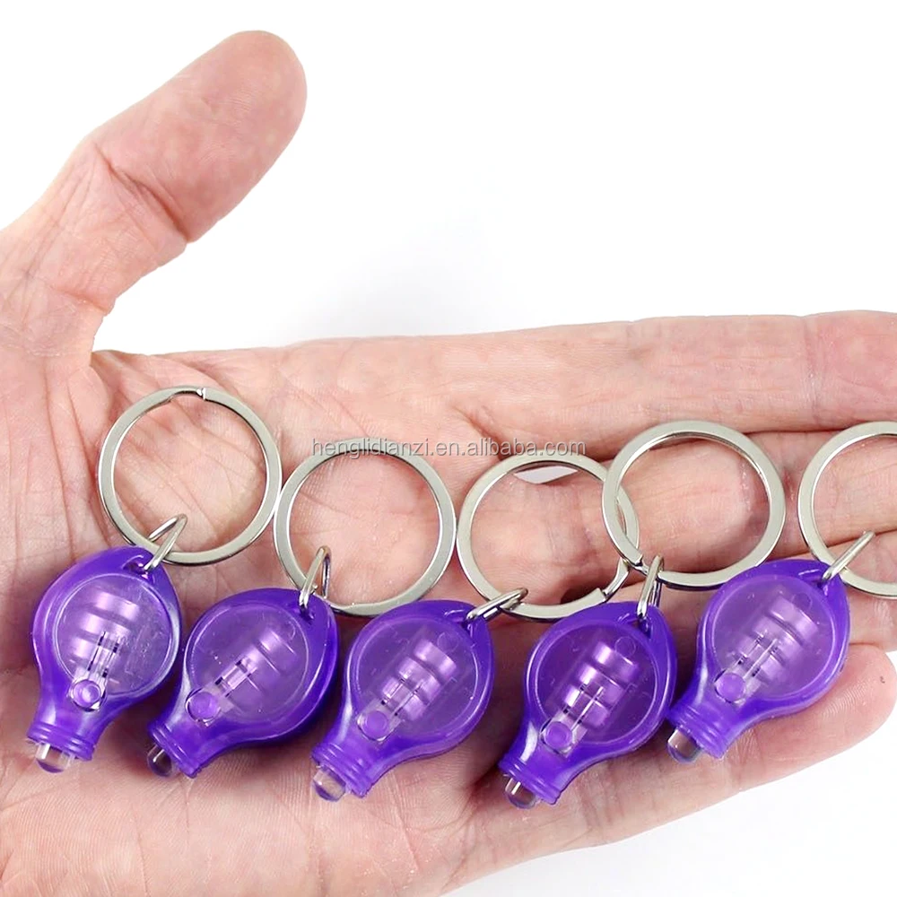 Mini Torch Key Chain Ring Pk Keyring White Led Lights,Ton Ii Photon 2