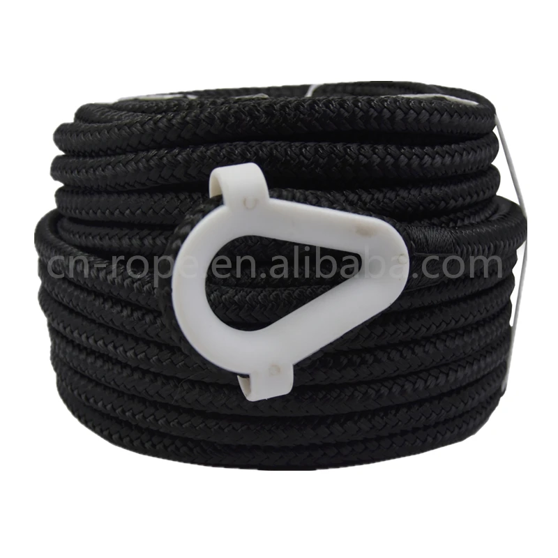 Hot Selling Premium Nylon Polyester PP Boat Mooring Rope Braided Anchor Line