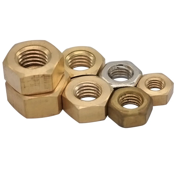 Factory Custom Hex Jam Nuts M3 M4 M5 M6 M8 M10 Hex Brass Nuts Buy Hex Brass Nuts,Hex Jam Nuts