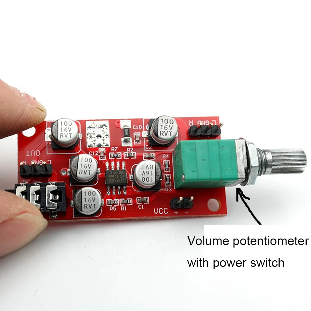 Taidacent Low Voltage Front Stage Preamplifier 3.5mm Jack Mini