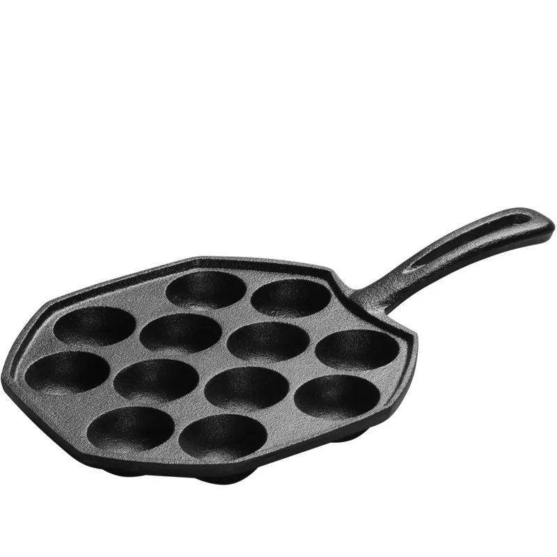 Flat Bottomed Frying Pan Cookercool Cast Japan Pan Maker 12 Holes Mini