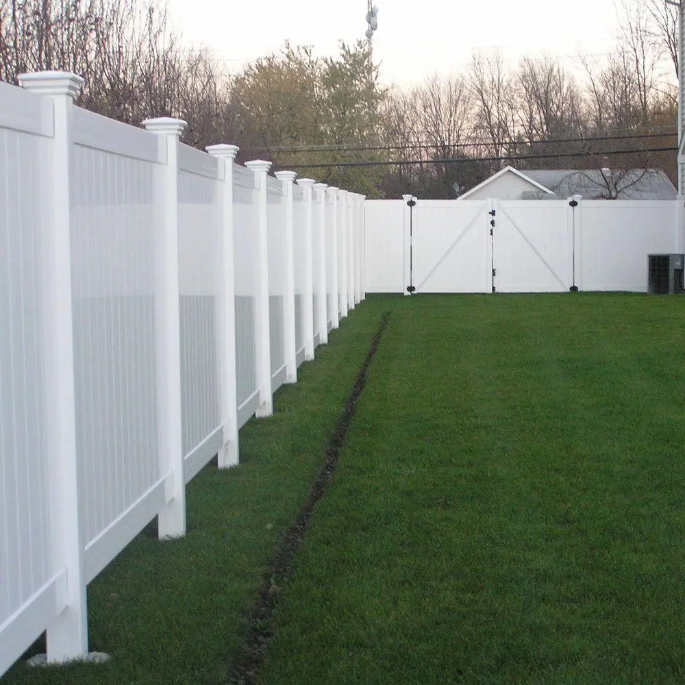 Low Cost Ecofriendly Pvc Tape Privacy Fence Pvc Fencing Fence Panels