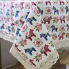 Small Horse Printed Egyptian African Ancient Design Table Cloth Wholesale High Quality Multiple Sizes