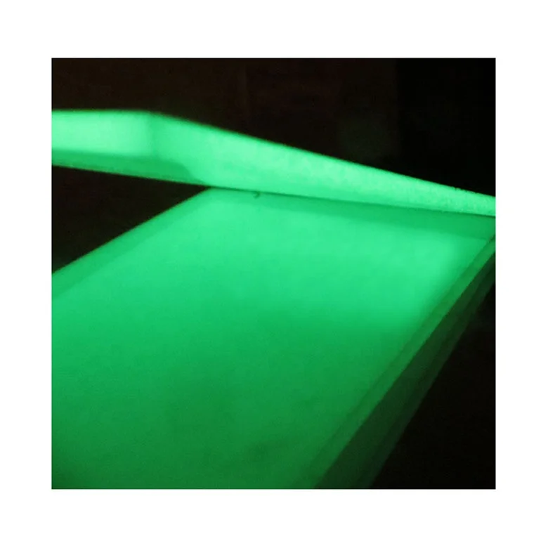 3mm photo luminescent acrylic sign board glow in the dark board, View ...