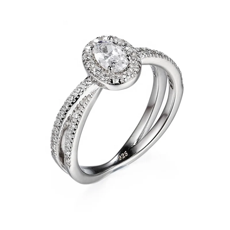SR01121 Fashion Jewelry 2019 Diamond Engagement Ring