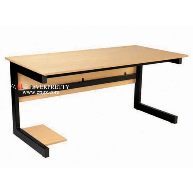 Wood Top Heavy Structure Metal Steel Classroom Teacher Desk
