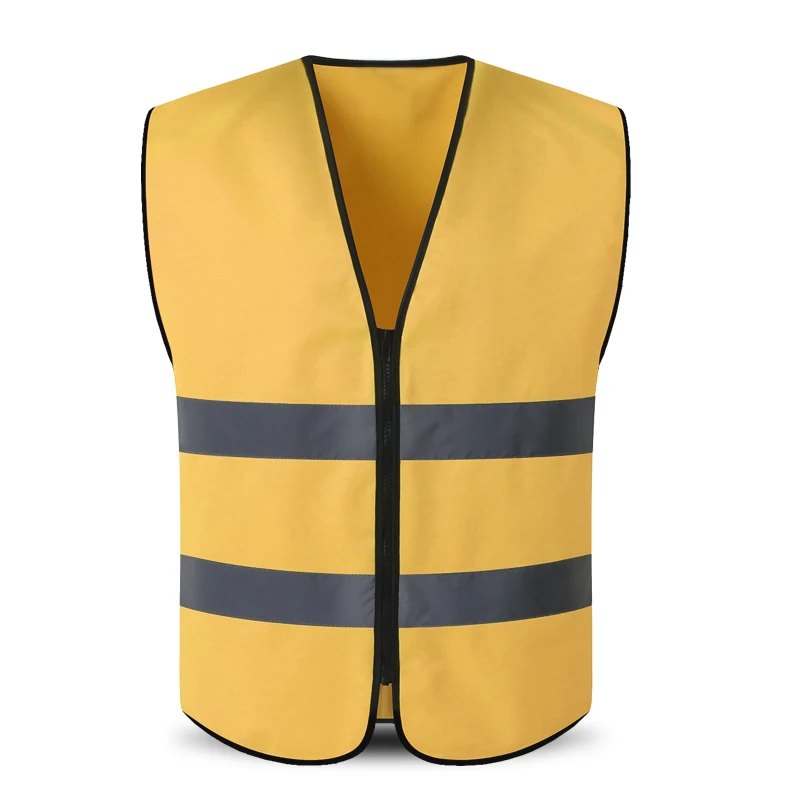 Zuja Oem Logo Custom Cheap Construction Safety Vests High Visibility