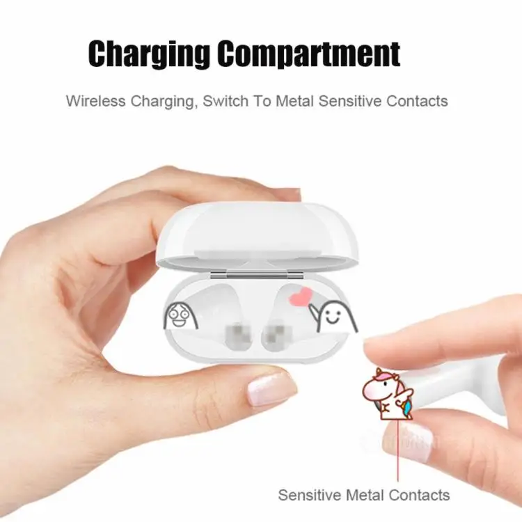 Fast Delivery Colorful i12 TWS Wireless Earbuds I12 Newest Version No Noise True Stereo Earbuds TWS I12 With Charging Box - ANKUX.COM