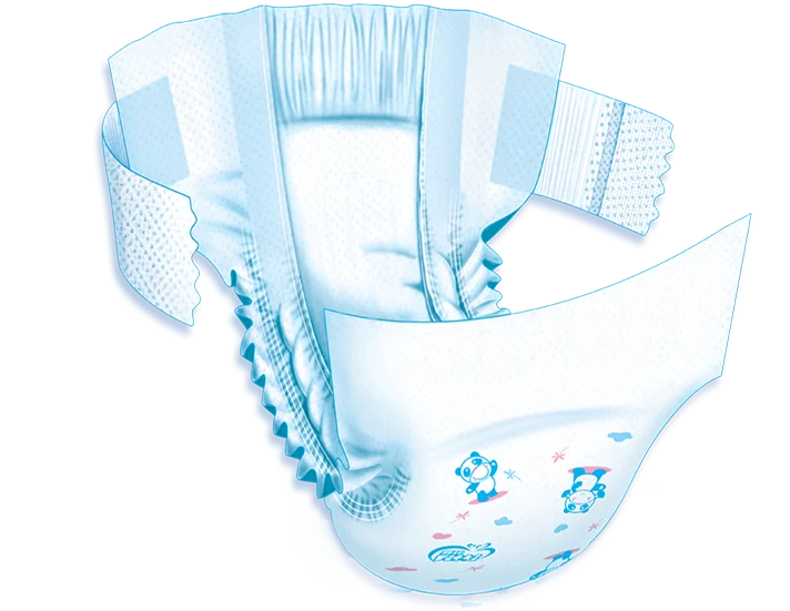 
baby diapers super thin soft touch adult diaper non woven breathable disposable high absorbability no leakage size s 23g/5g 