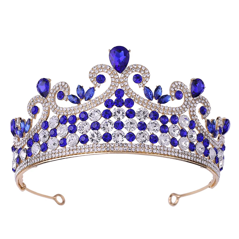 Tiaras De Princesa Para Meninas,Joias De Cabelo De Strass,Tiaras De Princesa,Baile