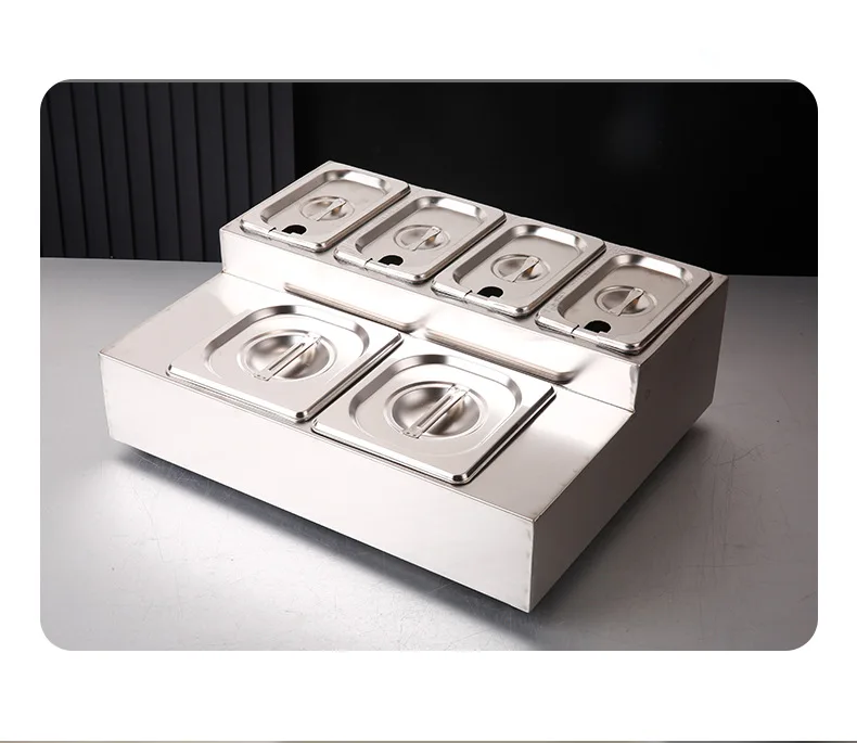 Single Jam Box Stainless Steel Jam Box Lid Large Capacity Durable Special Seasoning ...