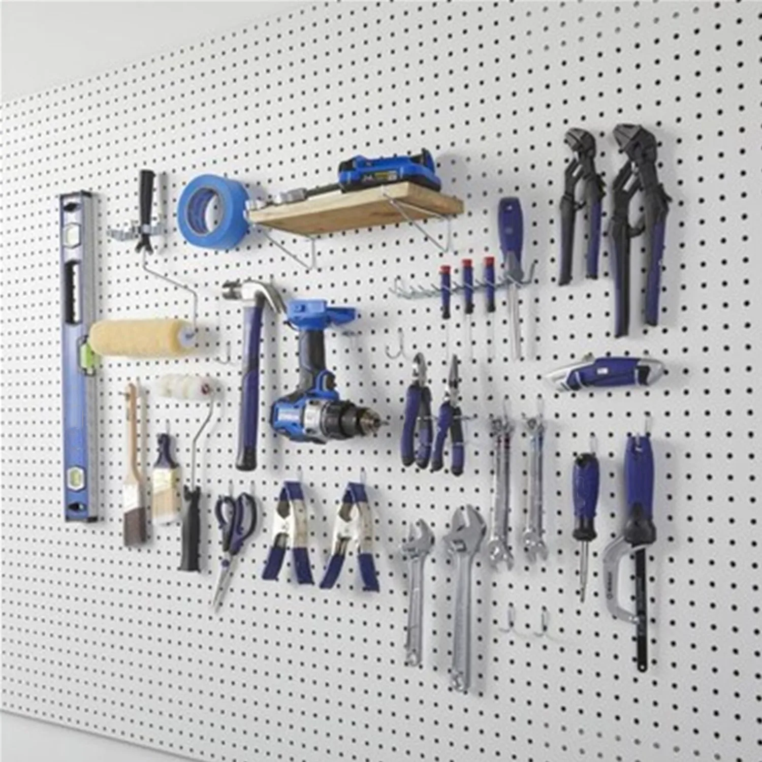 Pegboard Hooks Assortment,Gdt43 Pack Pegboard Storage Hooks System Peg Board Tool Hanger Set