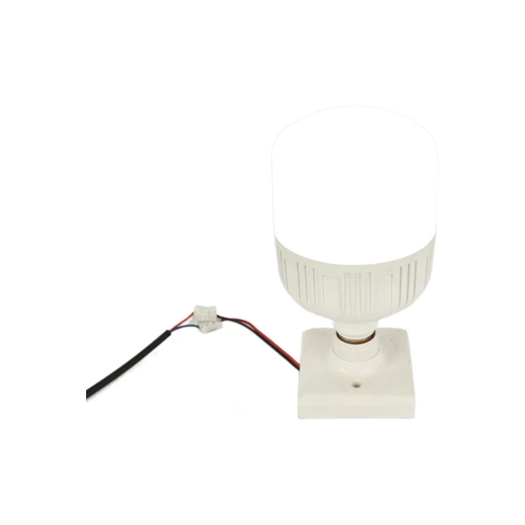 High quality wholesale intelligent aluminum white led bulb light with base