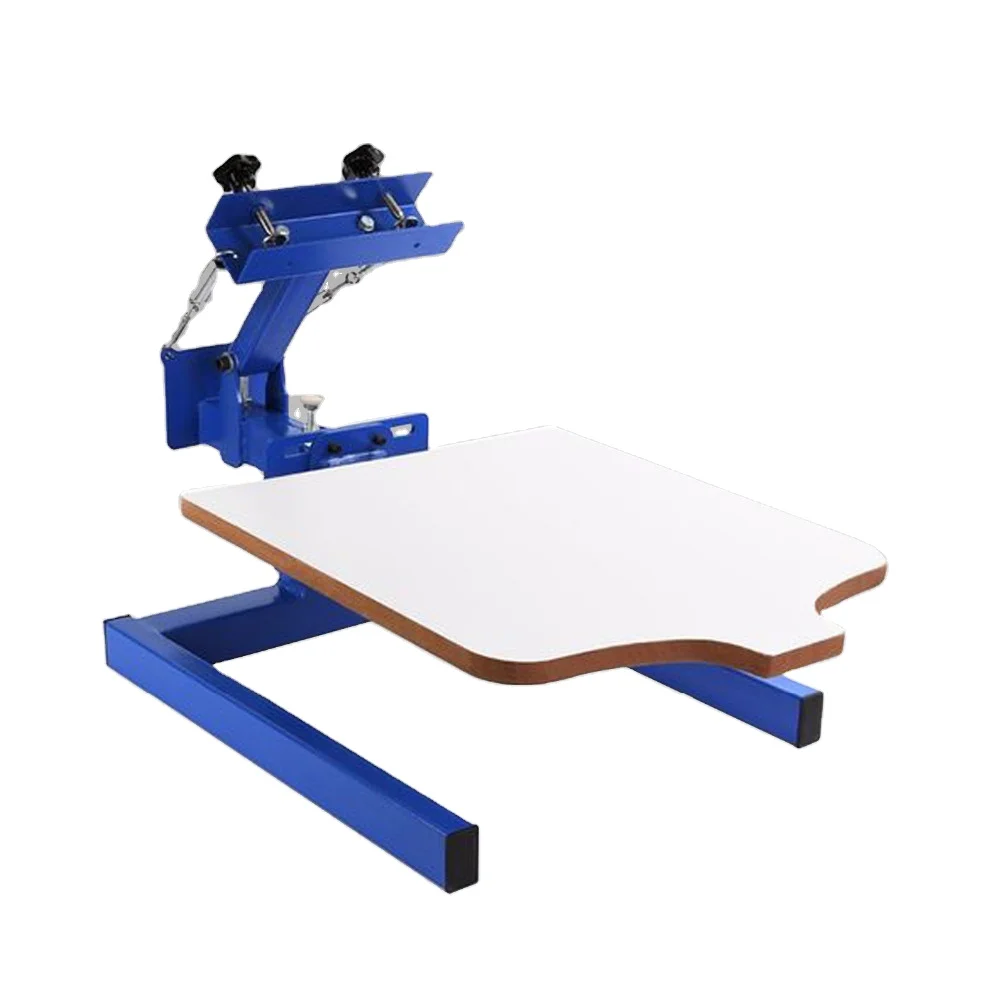 1 Station Silk Screen Printing Machine / DIY T-Shirt Press Printer