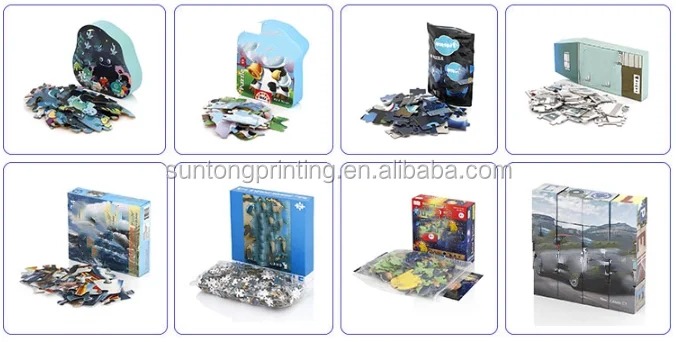 50x70cm 1000 Piece Custom Design Printing Cardboard Jigsaw Puzzle