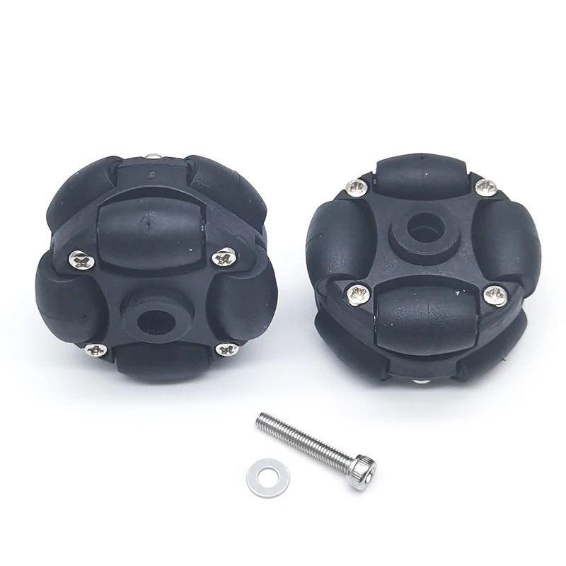 1.5 Inch) Double Plastic Tiny Mechanical Omni Wheel 38mm - Durable