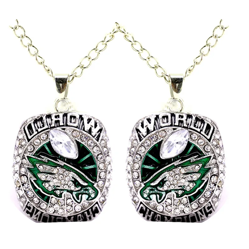 2017 2018 Nfl Philadelphia Eagles Championship Official Nfl Necklace Nfl Football Necklace Buy