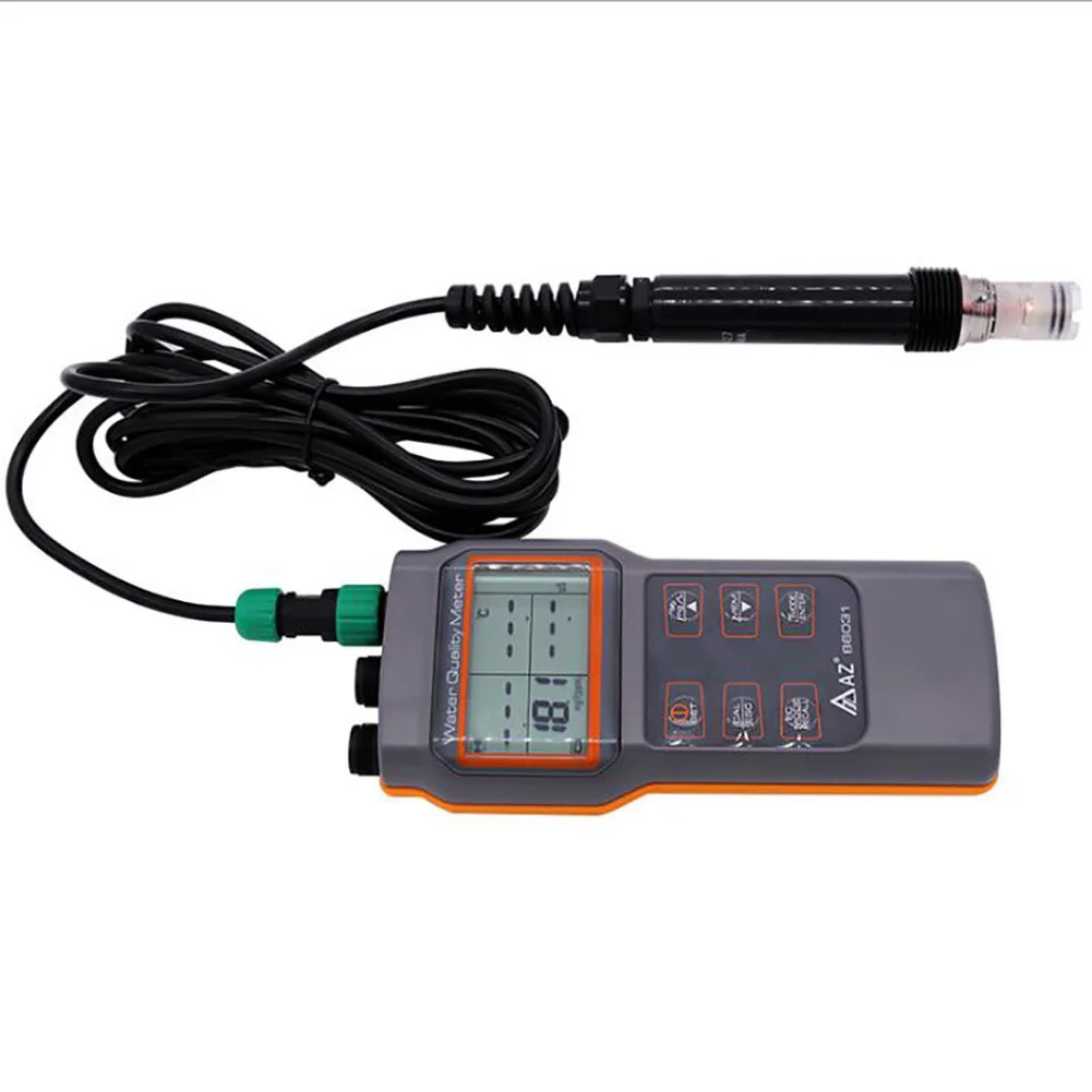New Discount AZ86031 Water Quality Measuring Instrument 86031 Handheld IP67 Combo PH/COND./D.O