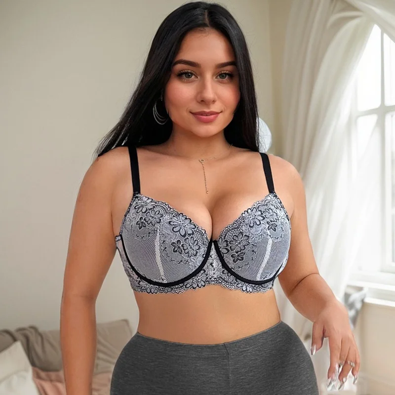 Wholesale New Arrival High Quality Women's Underwear  Thin Mesh Sexy Lace Bras Ladies Underwear Manufacture OEM Supplier