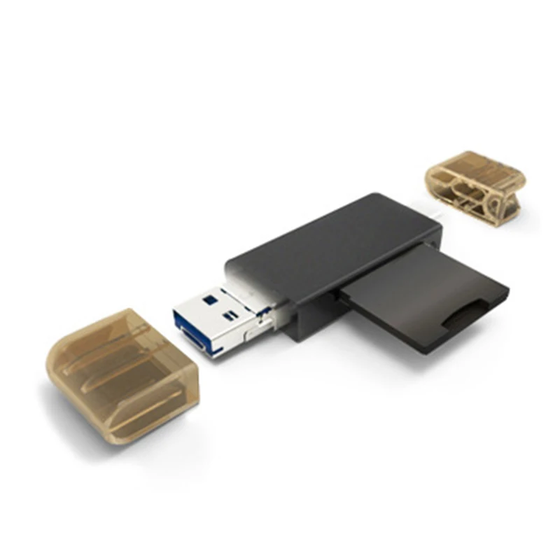Logo Printing External otg Lector For Mobile And Pc Proximity Multi in 1 Code Usb Rfid Card Reader/Writer - ANKUX.COM
