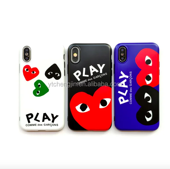 cdg play phone case