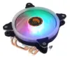 Factory Direct Copper Heat Pipe Processor Cooler With LED Fan
