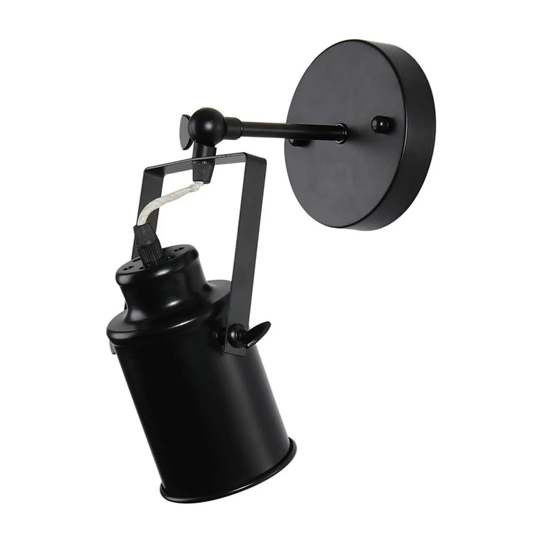 Iron Dimmable High Quality Hot Selling Black Sconce Wall Lighting