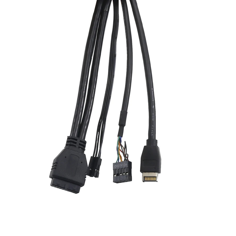 Pc Case Usb Front Panel Cable Dual Usb 3.0 Usb 3.1 Motherboard ...