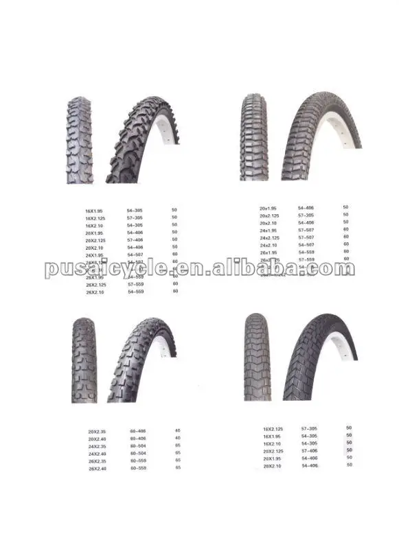 26x2 mountain bike tires