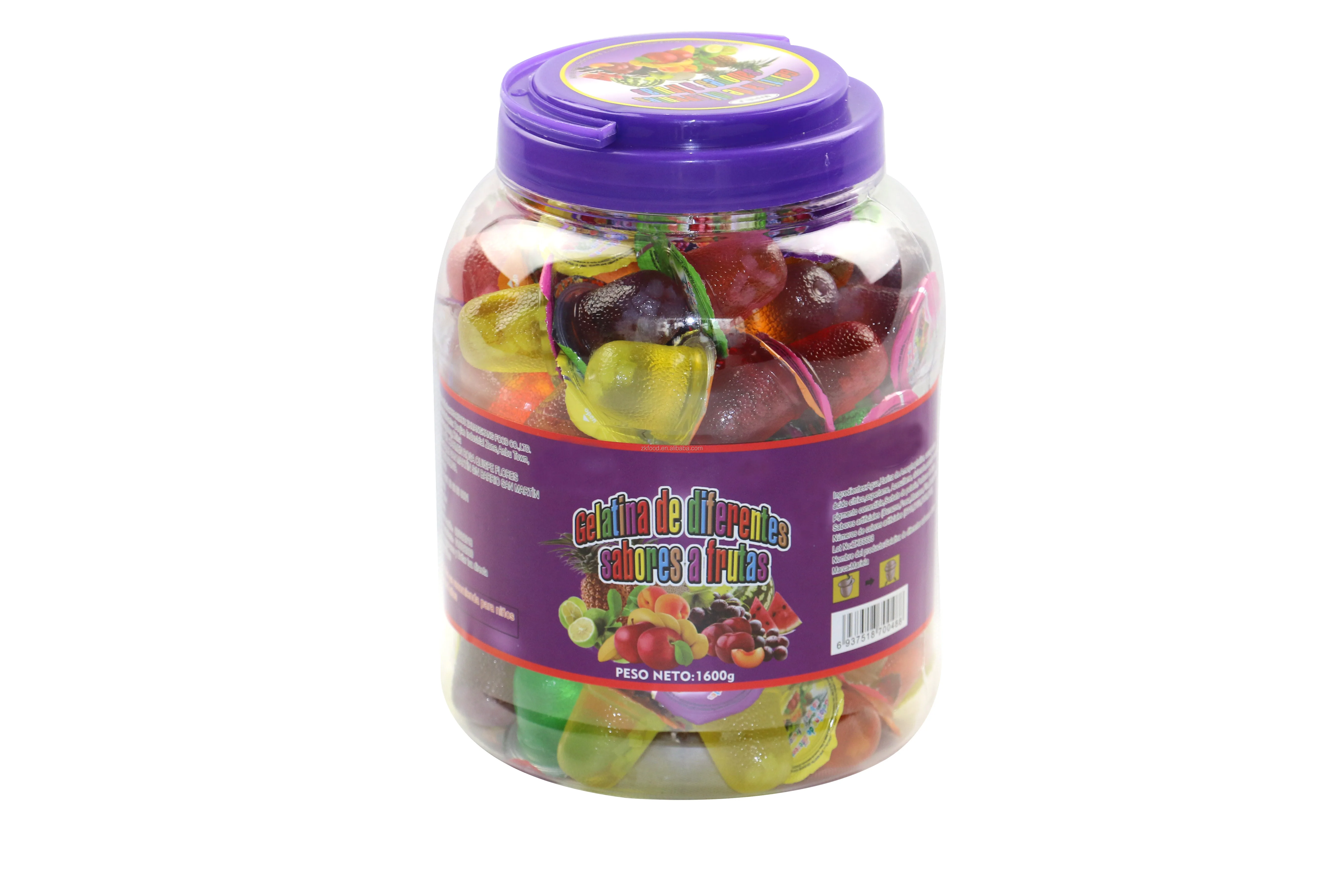 New Item In Round Jars Fruit Gelatina Jello - Buy Jello,Mini Fruity ...