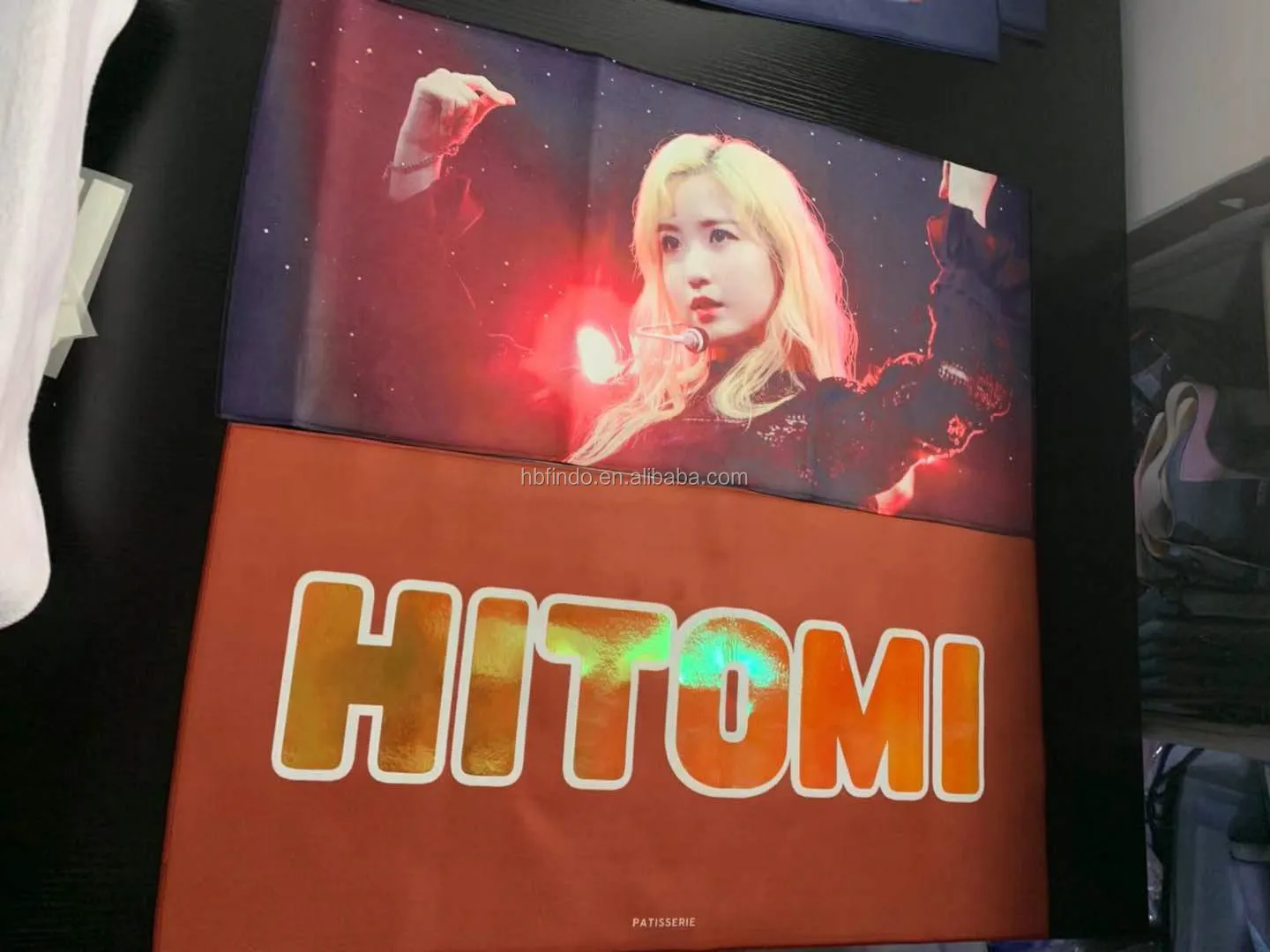 Double Side Custom Print Magical Kpop Slogan Towel