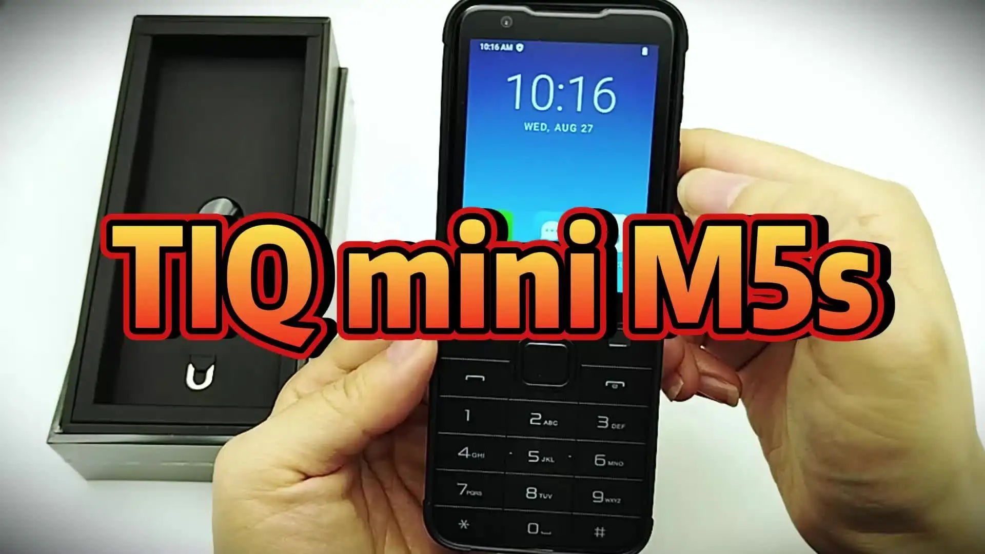 TIQ MINI M5S Android 13 Touchscreen Phone - 2.8