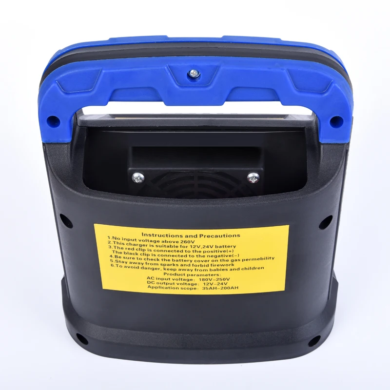 AUTO Plus Adjust LCD Battery Charger 12V-24V Car Booster 350W 14A