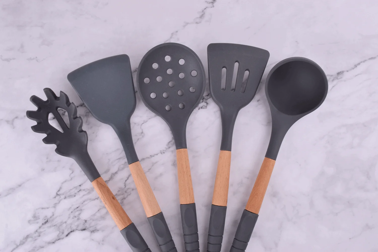 硅胶厨房用具 10 件烹饪套装