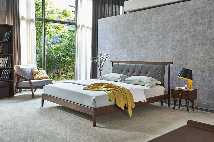 Japanese Style Bed Modern Northern Europeanstyle Furniture Wood Bed Double Bed Buy Japanese