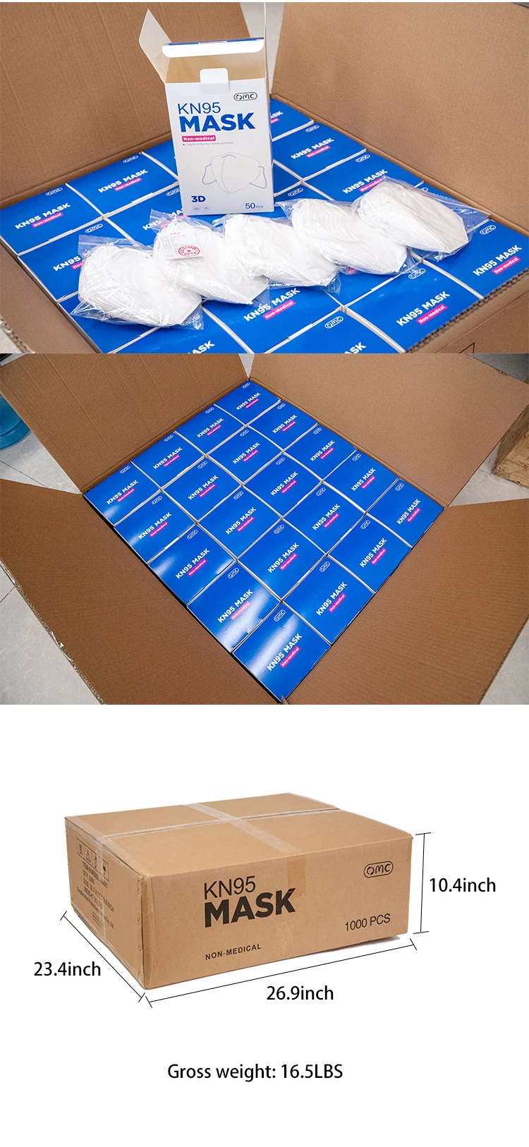 Wholesale High Quality Meltbrown Kn95 Face Mask Face Cover - KingCare | KingCare.net