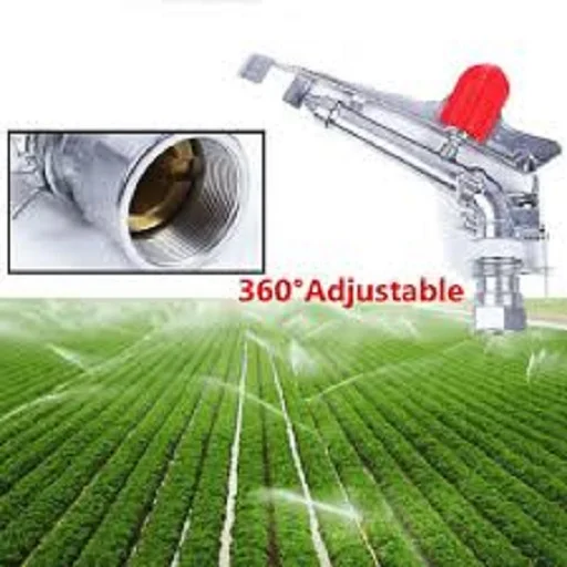 High Pressure Agricultural Irrigation System 2 Inch Long Range Rotate