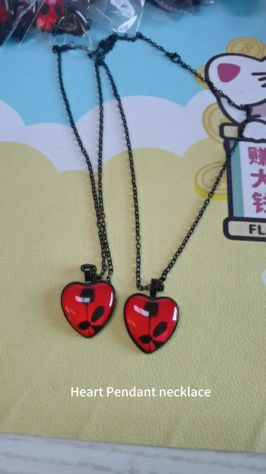 New Fashion Personalized Heart Shape Chain Necklace Gothic Locket