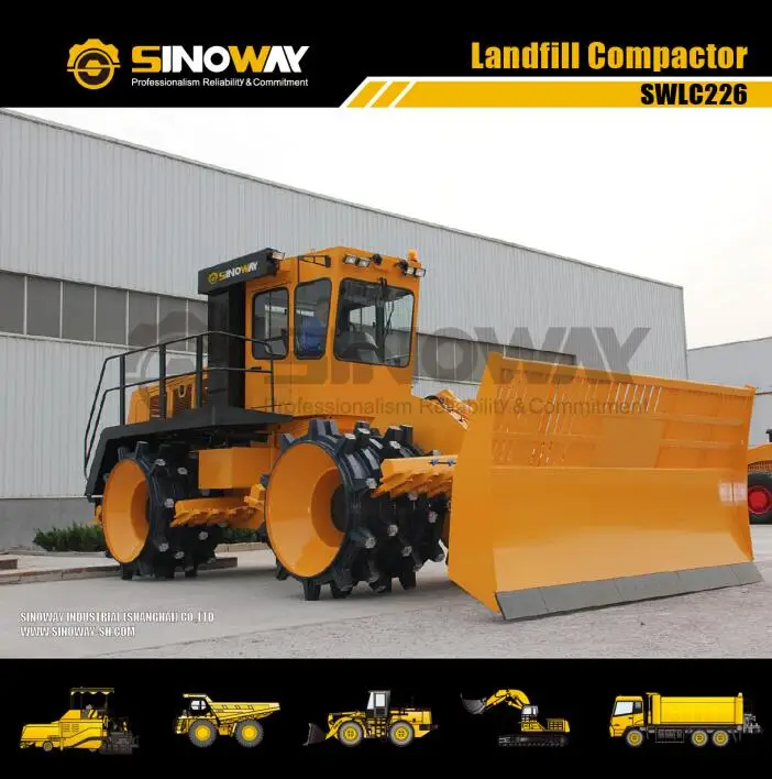 26ton New Bomag Technology Landfill Compactor For Sale - Buy Soil ...