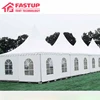 Gazebo 5m x 5m High Peak Canopy Tent with Logo Printing and High Ceiling Drapes