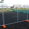 construction site temporary frame fencing panel